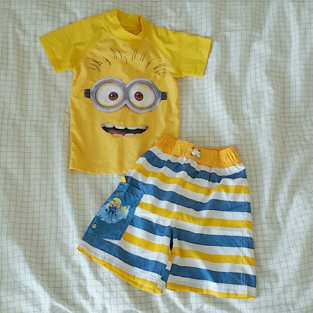 Despicable Me Minions Boy's Swimsuit 2T-3T